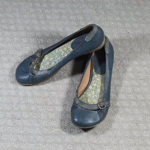 Mossimo Supply Size 11 Blue Maryjane Flats